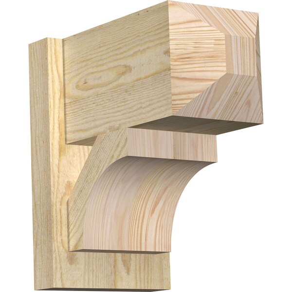 Ekena Millwork Westlake Craftsman Rough Sawn Outlooker, Douglas Fir, 8"W x 14"D x 14"H OUT08X14X14WTL04RDF - main